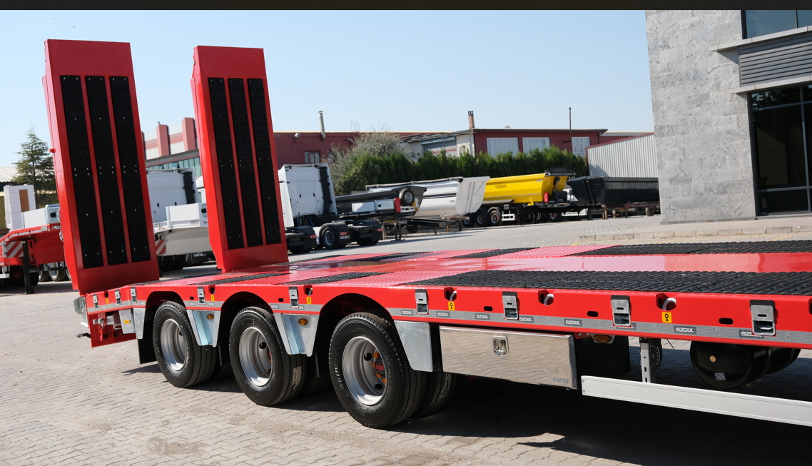 3 Dingilli Sabit Lowbed